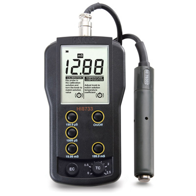 HI8733微電腦溫度補償功能電導(dǎo)率EC測定儀