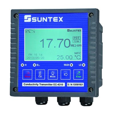 SUNTEX上泰EC-4310 4310RS 智能型電導(dǎo)率/電阻率變送器 具鹽度功能